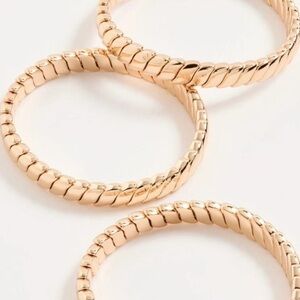 Roxanne Assoulin -  Bit X Bit Gold Stretch Bracelet
